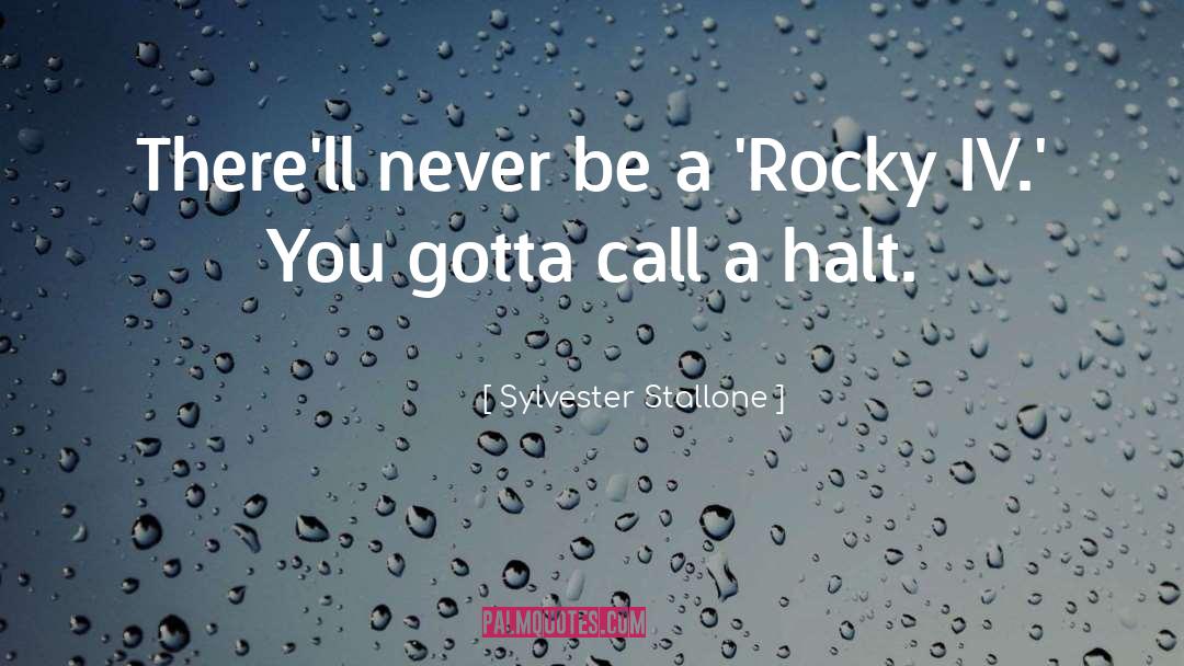 Rocky Manager quotes by Sylvester Stallone