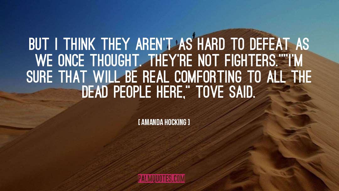 Rodeo Bull Fighters quotes by Amanda Hocking