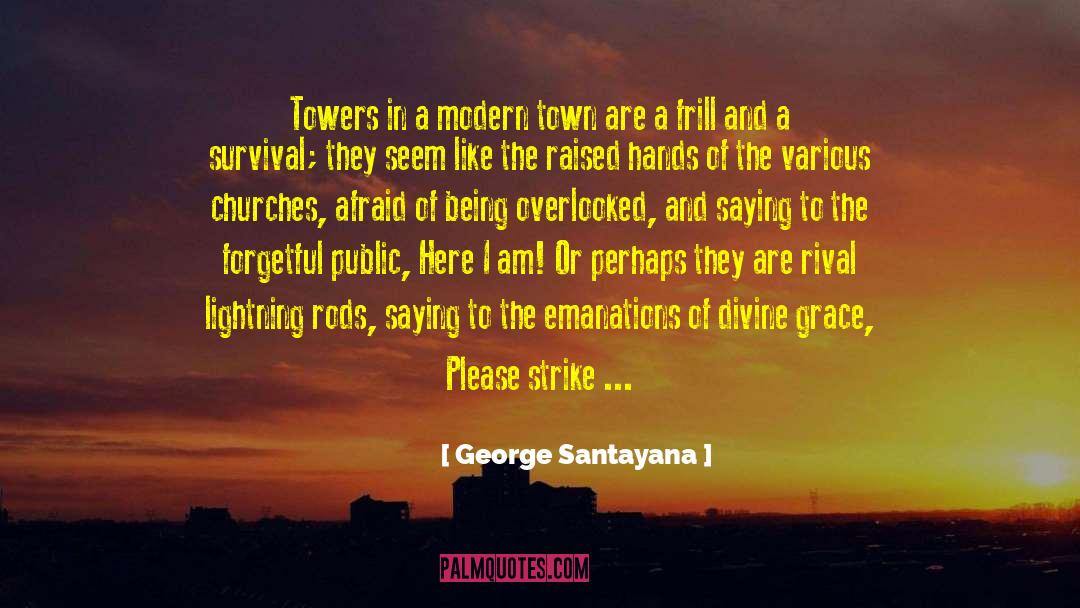 Rods quotes by George Santayana