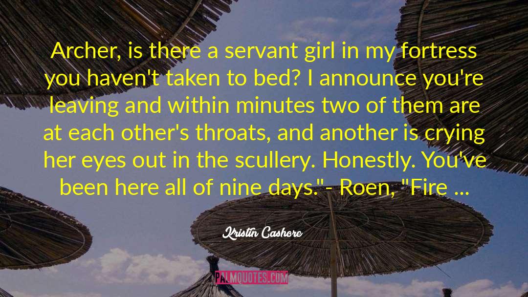 Roen quotes by Kristin Cashore