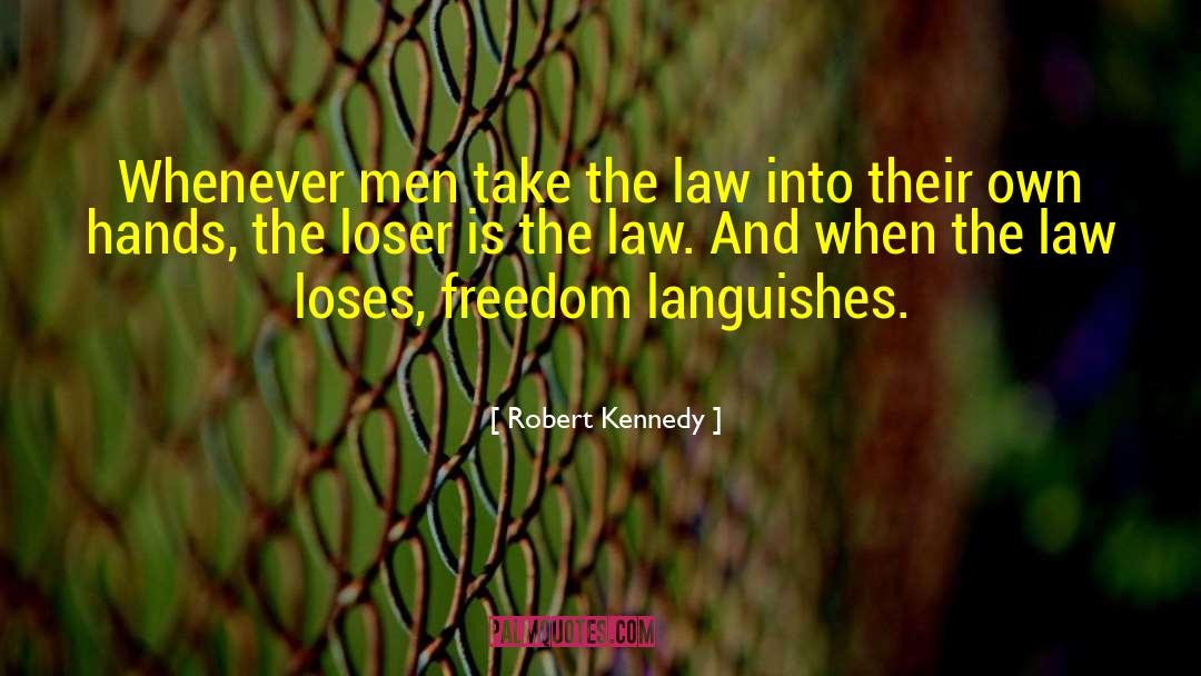 Roeschke Law quotes by Robert Kennedy