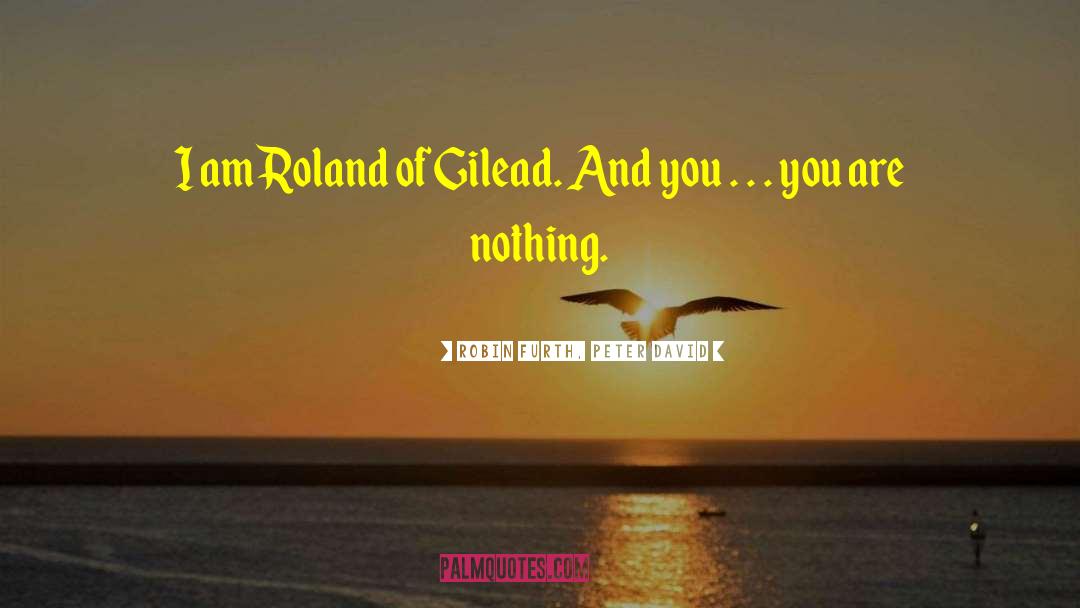 Roland Deschain quotes by Robin Furth, Peter David