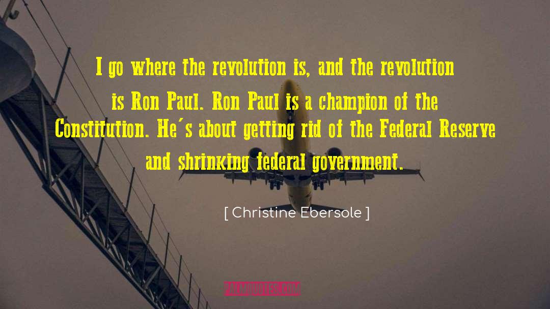 Role Of Government quotes by Christine Ebersole