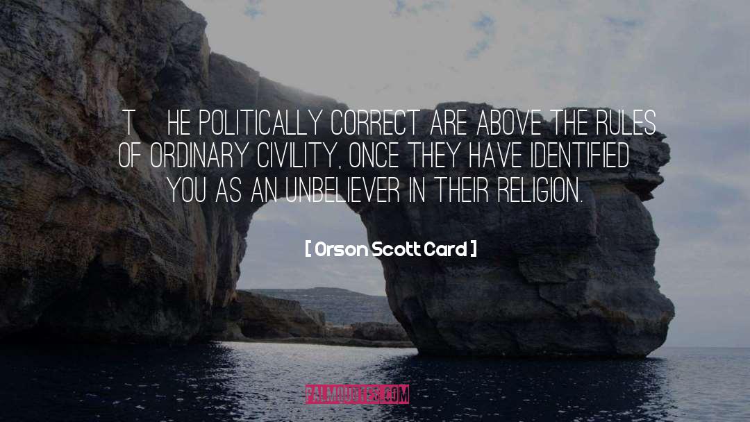 Role Of Religion quotes by Orson Scott Card