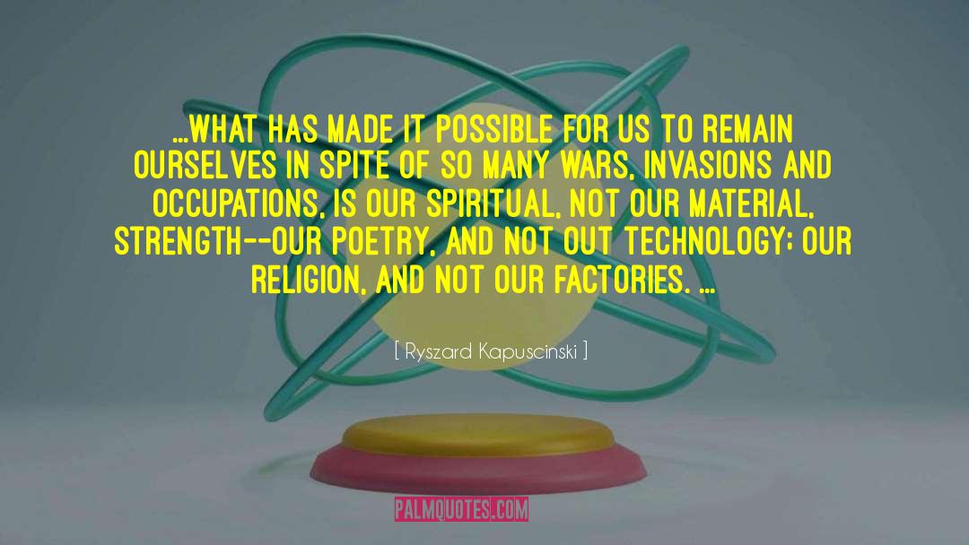 Role Of Religion quotes by Ryszard Kapuscinski