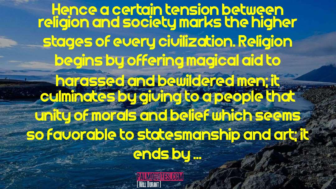Role Of Religion quotes by Will Durant