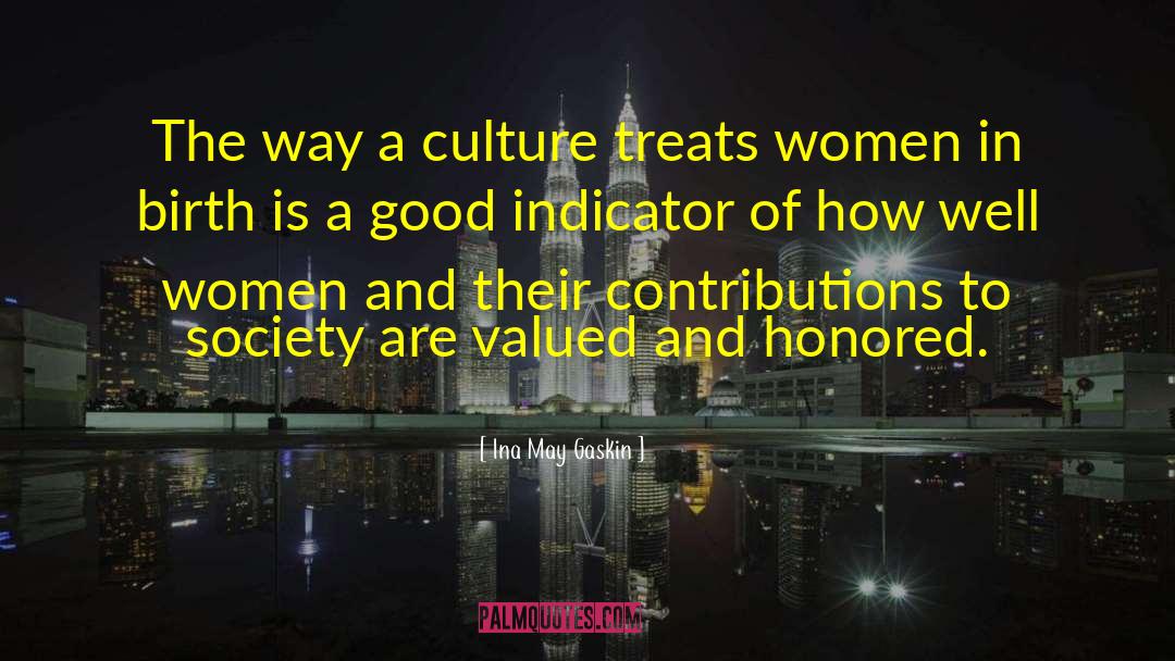 Role Of Women In Society quotes by Ina May Gaskin