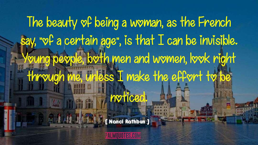 Role Of Women quotes by Nanci Rathbun