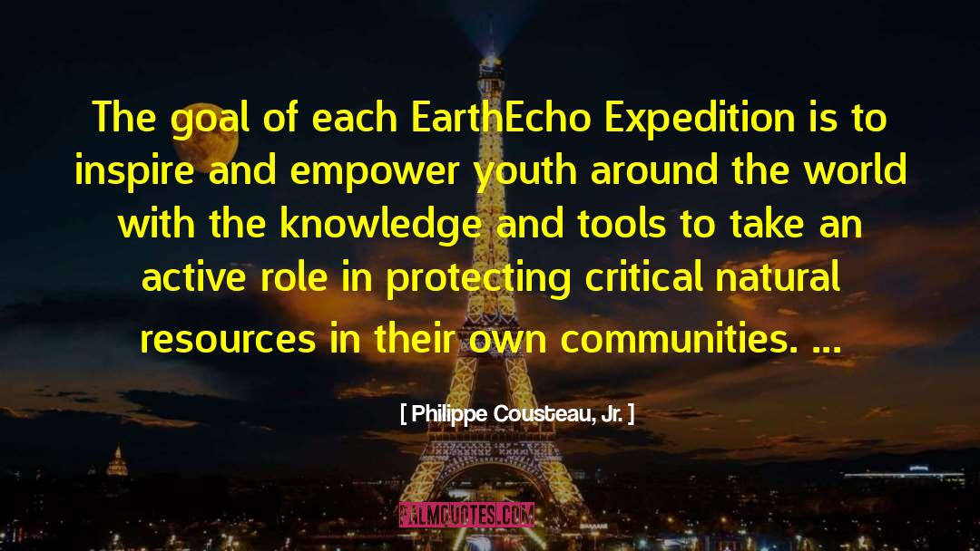Role Of Youth In Nation Building quotes by Philippe Cousteau, Jr.