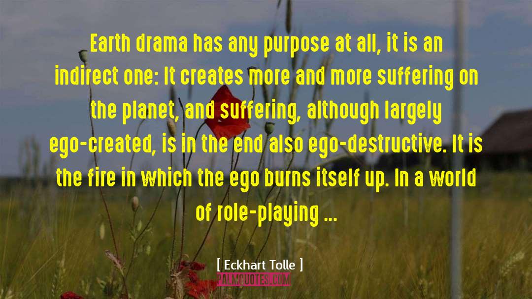 Role Playing quotes by Eckhart Tolle
