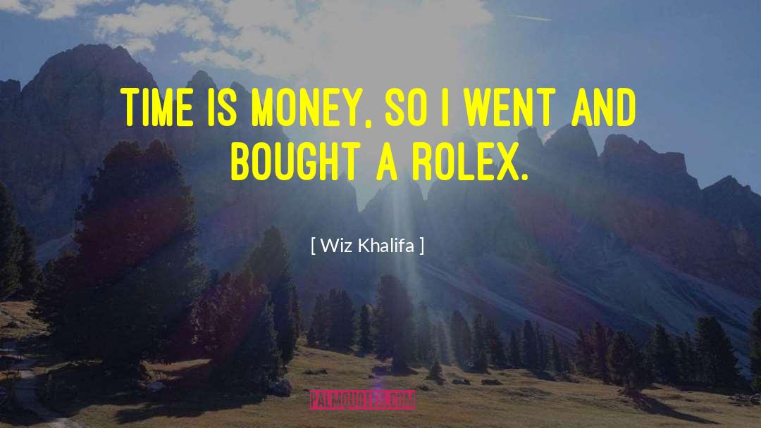 Rolex quotes by Wiz Khalifa