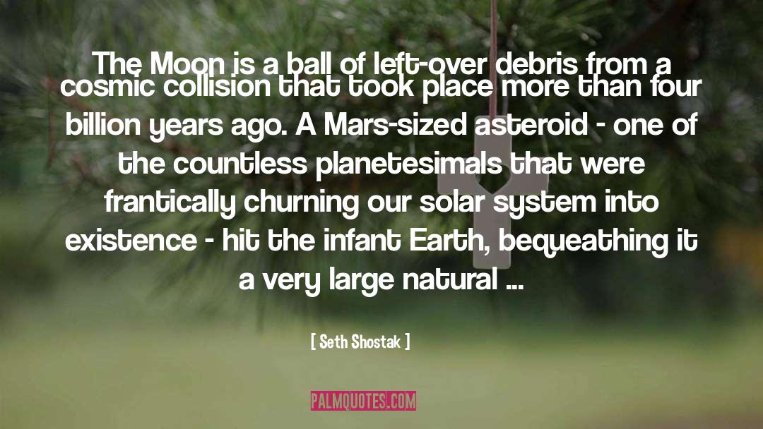 Roll Into A Ball quotes by Seth Shostak