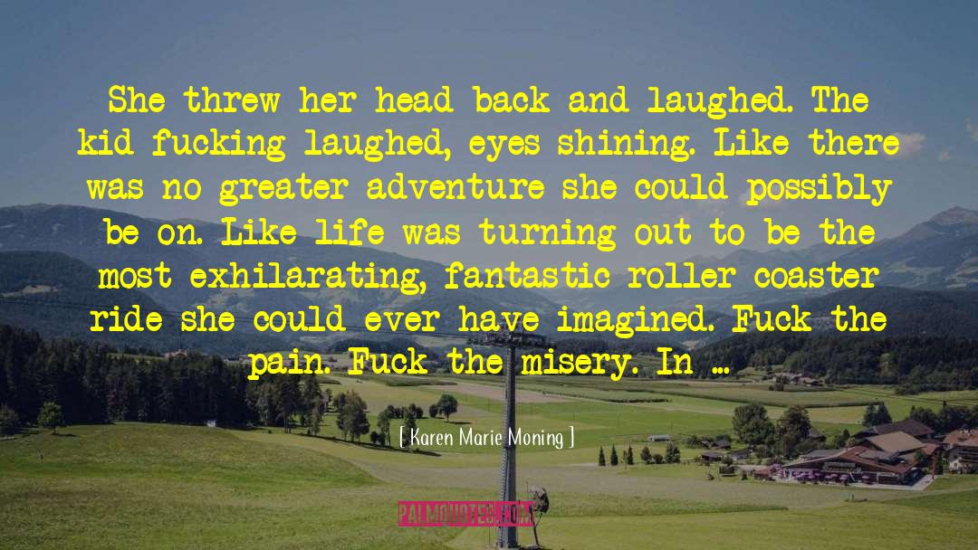 Roller Coaster quotes by Karen Marie Moning