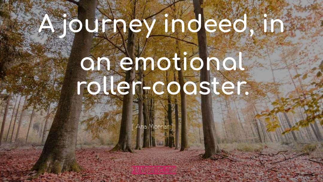 Roller Coaster quotes by Ana Monnar