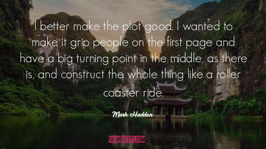 Roller Coaster quotes by Mark Haddon