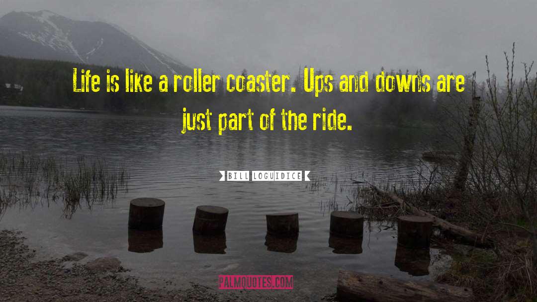 Roller Coaster Rides quotes by Bill Loguidice