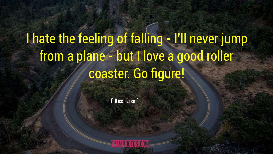 Roller Coasters quotes by Ricki Lake