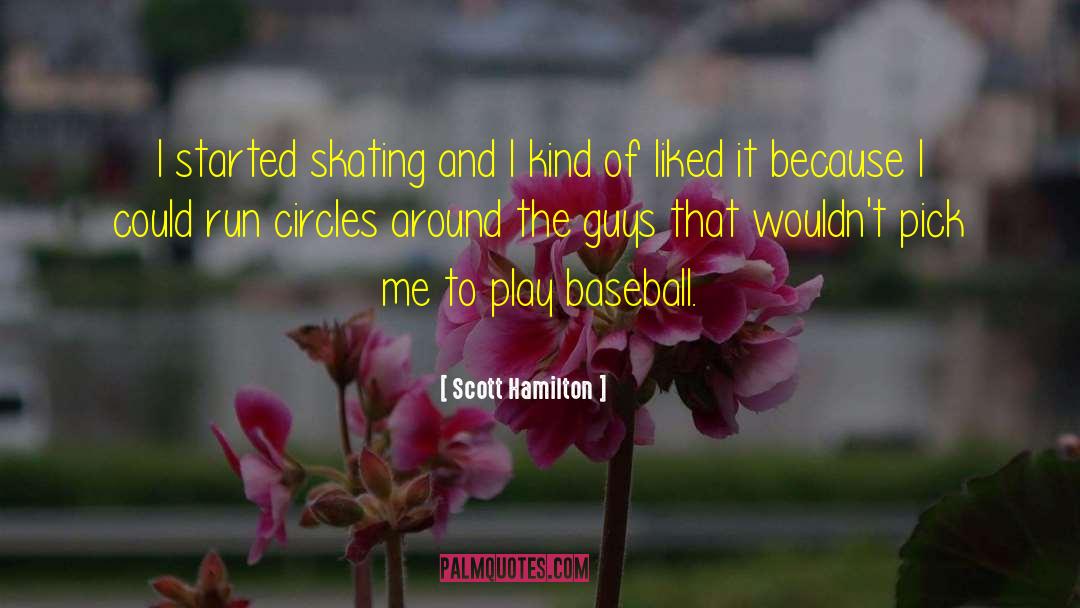 Roller Skating quotes by Scott Hamilton
