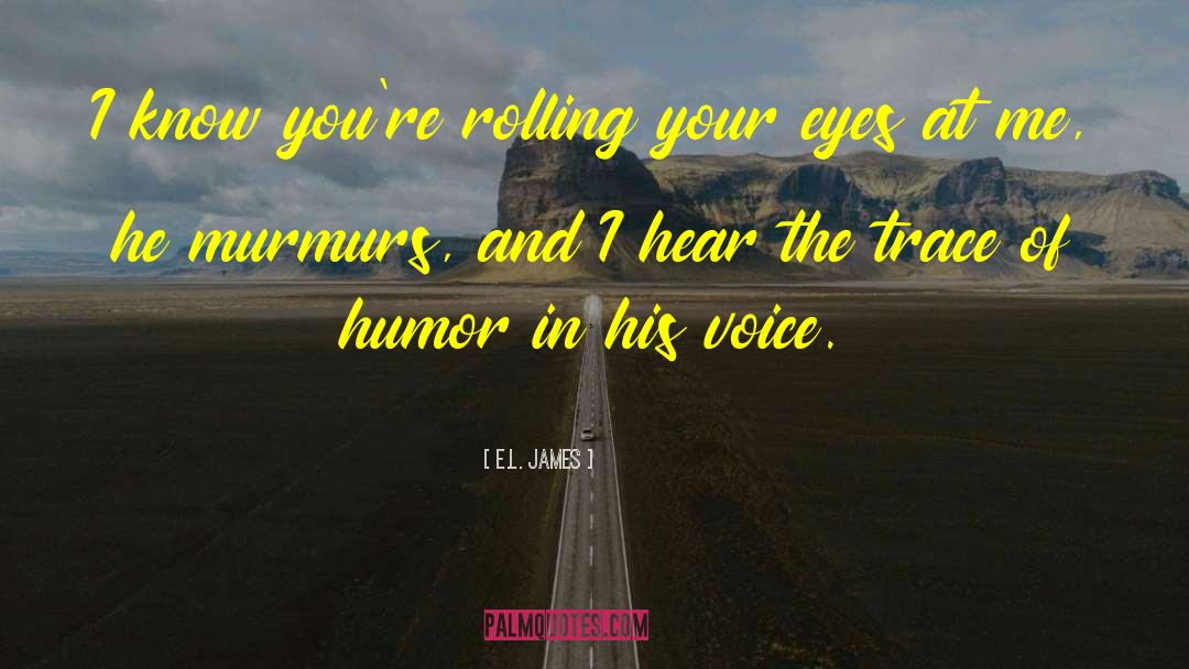 Rolling Eyes quotes by E.L. James