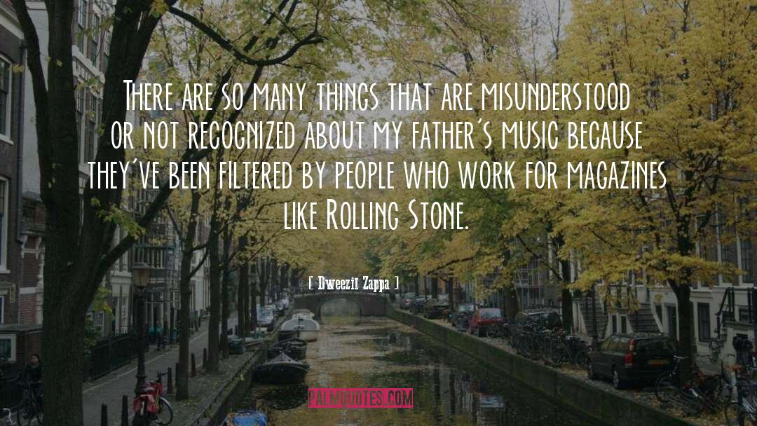 Rolling Stone quotes by Dweezil Zappa