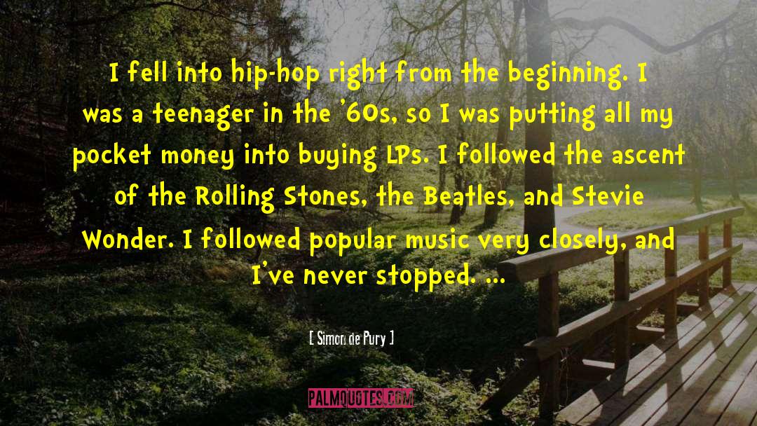 Rolling Stones quotes by Simon De Pury