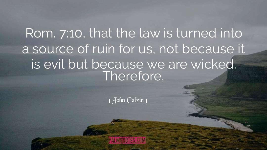 Rom Com quotes by John Calvin