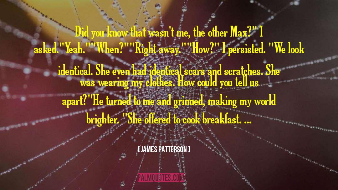 Romaine Patterson quotes by James Patterson
