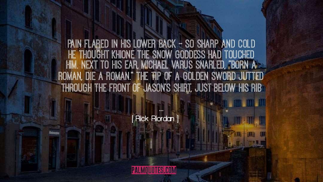 Roman Godfrey quotes by Rick Riordan