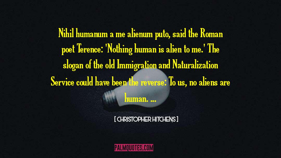 Roman Poet quotes by Christopher Hitchens