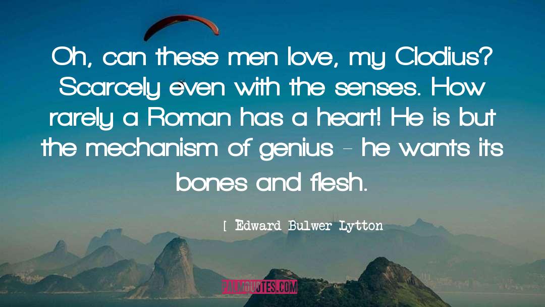 Roman quotes by Edward Bulwer-Lytton