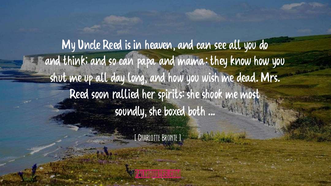 Roman Reed quotes by Charlotte Bronte