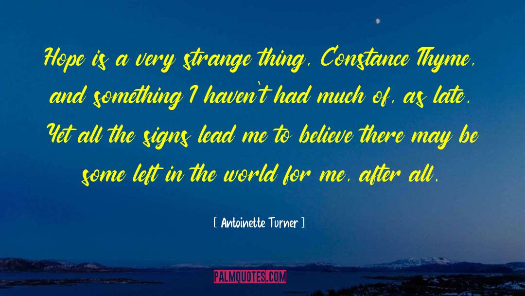 Romance Contemporary Adult quotes by Antoinette Turner