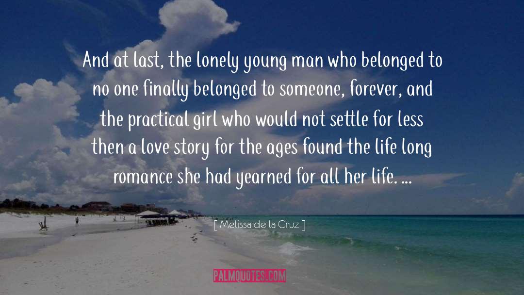 Romance Devotion quotes by Melissa De La Cruz