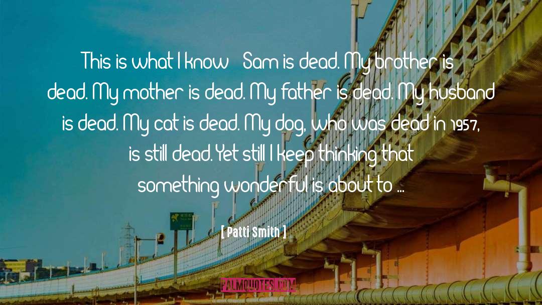 Romance Isnt Dead quotes by Patti Smith