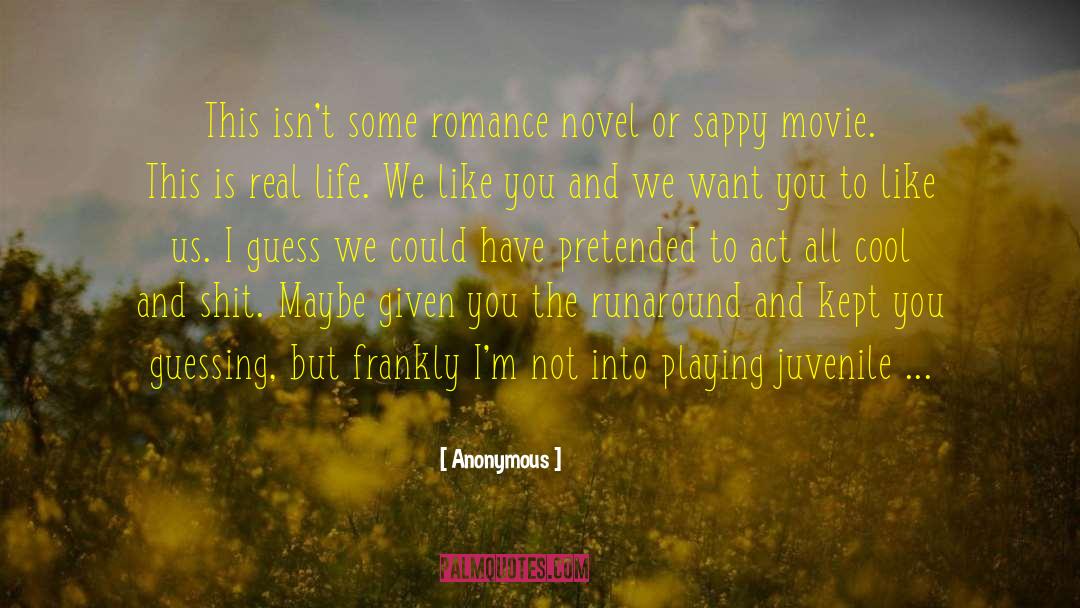 Romance Novel Books quotes by Anonymous
