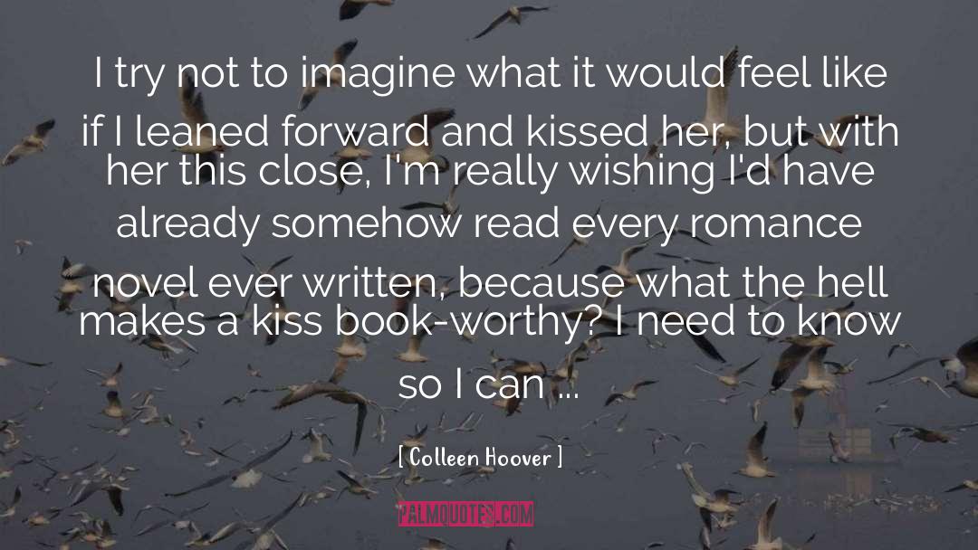 Romance Novel quotes by Colleen Hoover