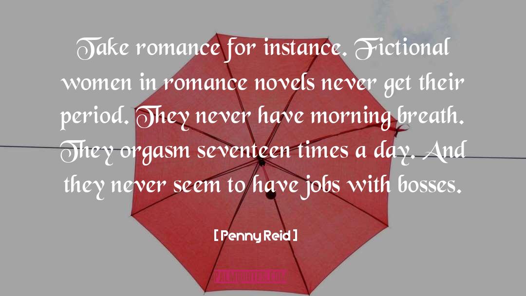 Romance Novels quotes by Penny Reid