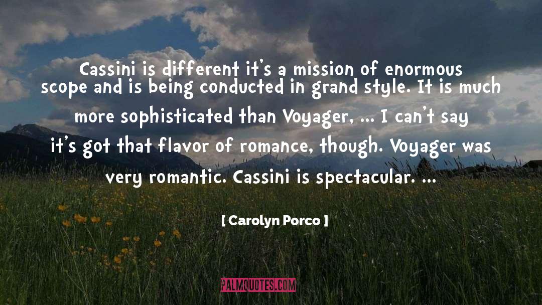 Romance Romantic Horror quotes by Carolyn Porco