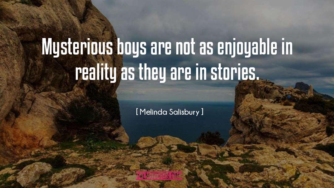 Romance Stories quotes by Melinda Salisbury
