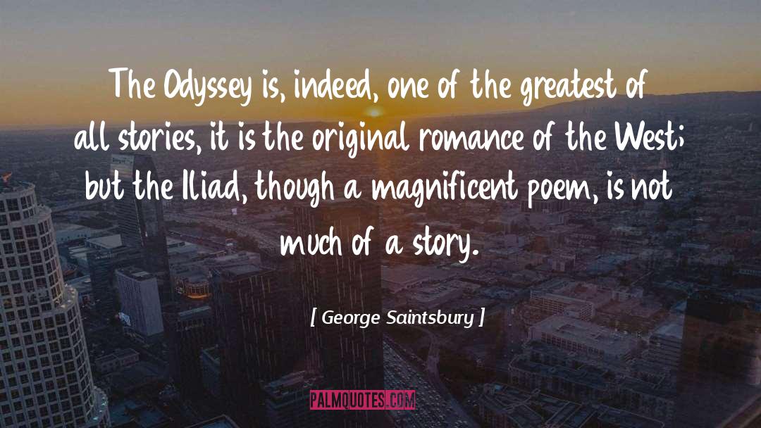 Romance Stories quotes by George Saintsbury