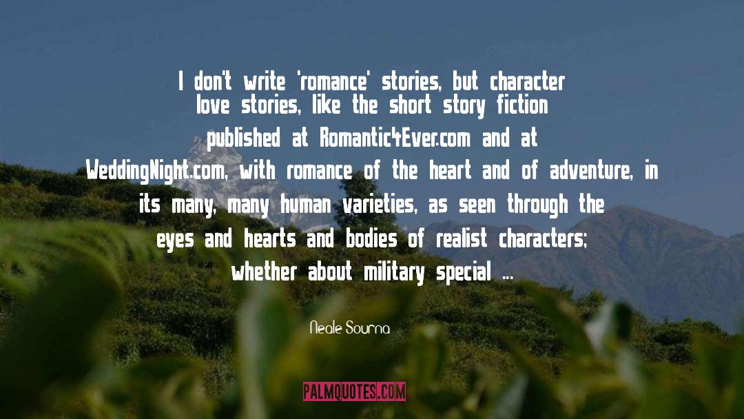 Romance Stories quotes by Neale Sourna