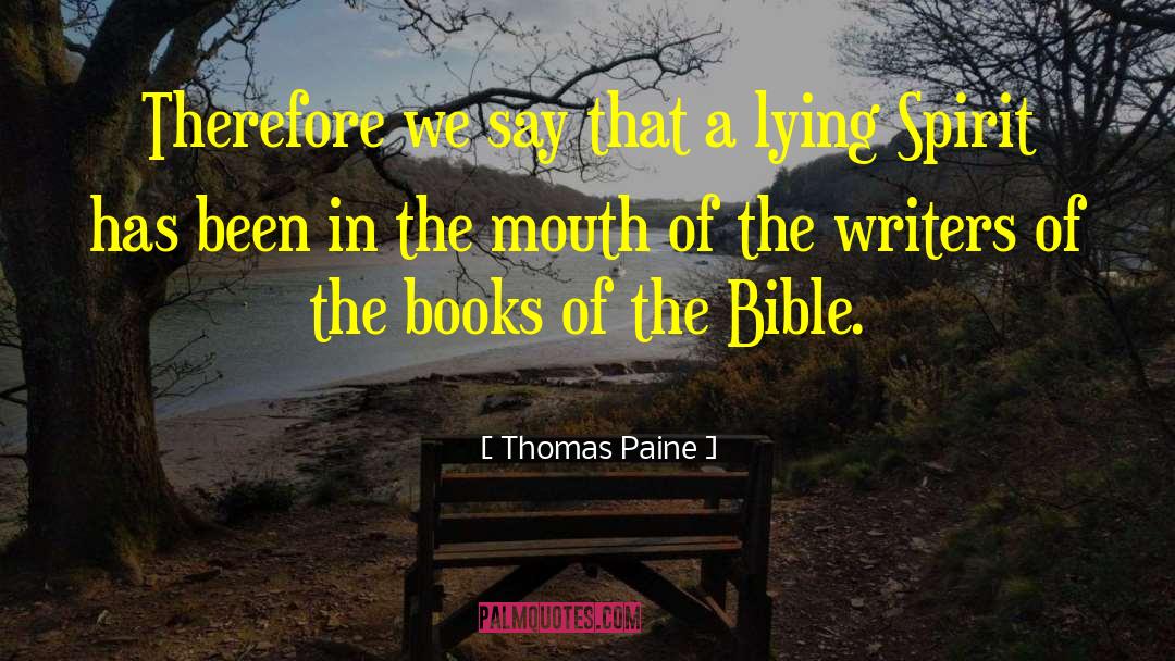 Romance Writers quotes by Thomas Paine