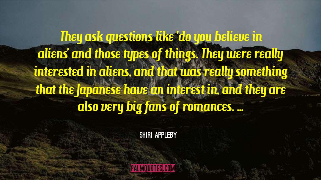 Romances quotes by Shiri Appleby