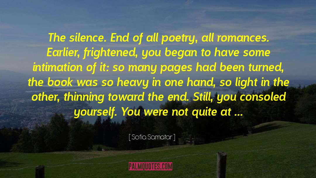 Romances quotes by Sofia Samatar