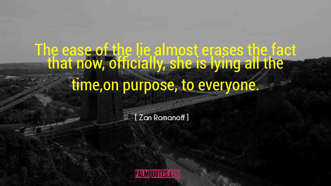 Romanoff quotes by Zan Romanoff