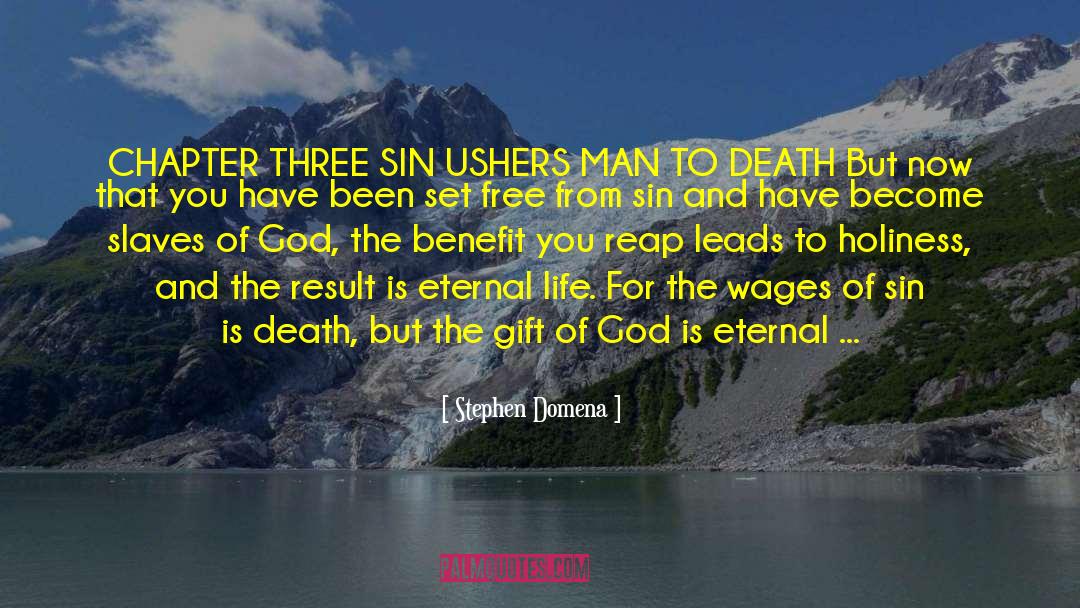 Romans 8 quotes by Stephen Domena