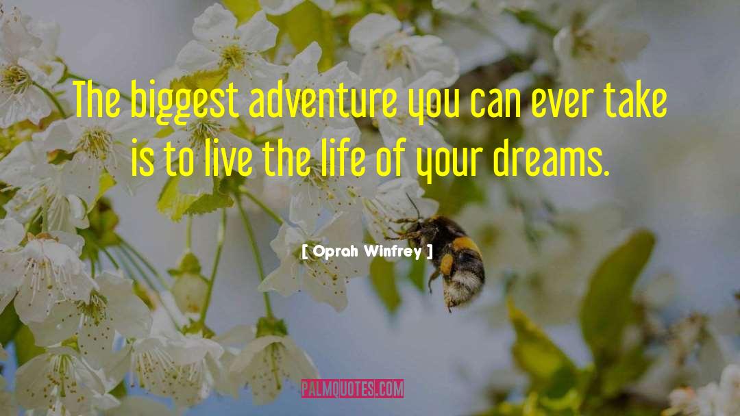 Romantic Adventure quotes by Oprah Winfrey
