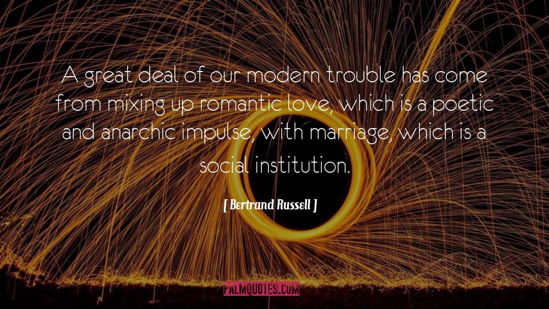 Romantic Barish quotes by Bertrand Russell
