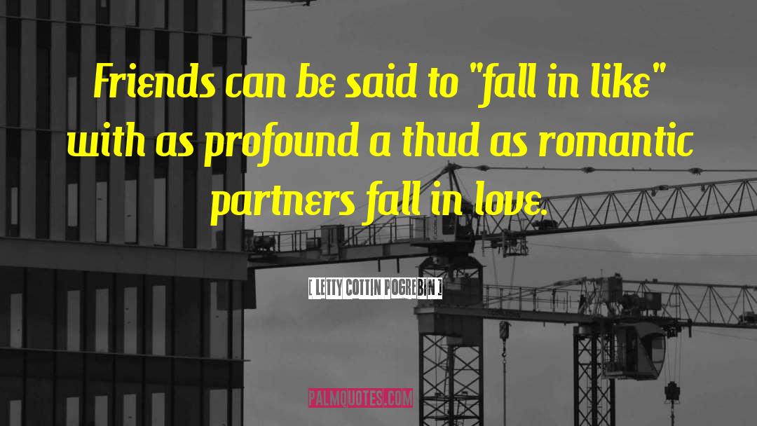Romantic Barish quotes by Letty Cottin Pogrebin