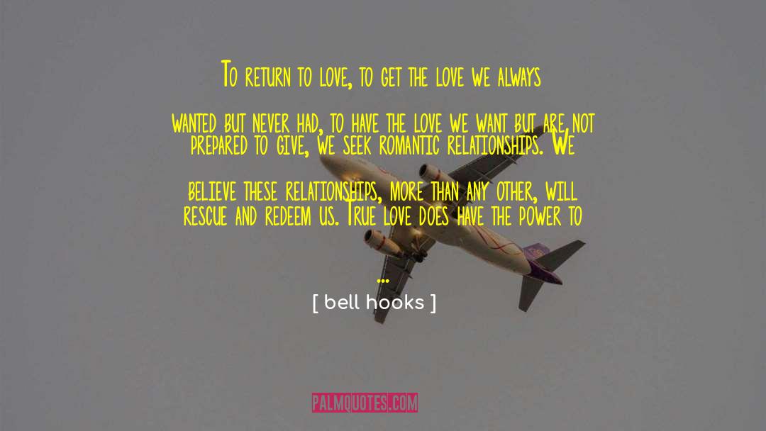 Romantic Barish quotes by Bell Hooks
